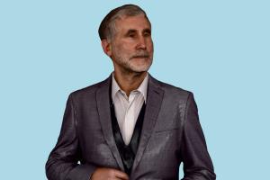 Business Man business-man, business, renderpeople, scanned-model, man, male, human, people, character